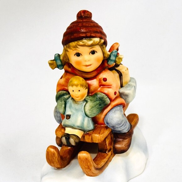 Goebel Hummel #2014 2/0 "Christmas Delivery" First Issue/Milennium 2000 - Picture 1 of 10